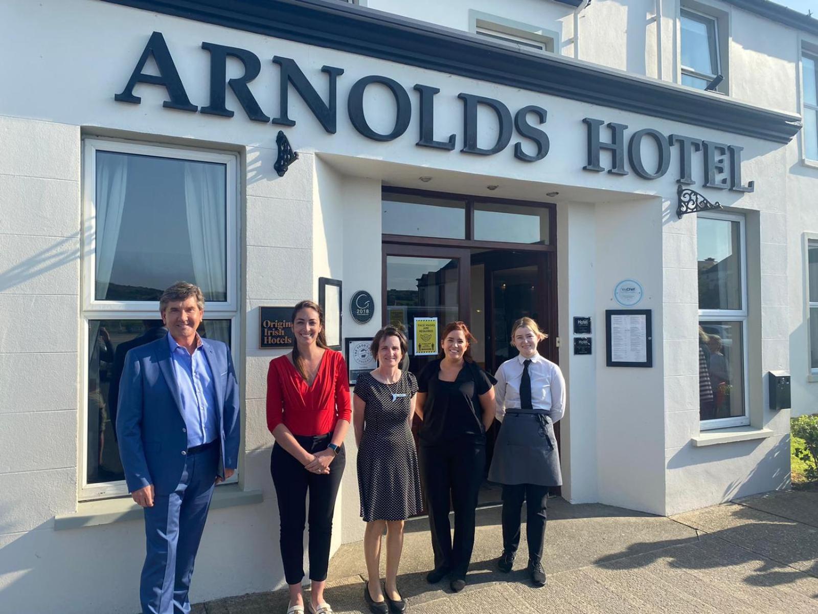 Arnolds Hotel Dunfanaghy Exterior foto